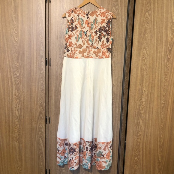 1970s Floral Maxi Dress - Picture 4 of 6